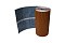 Лента для примыкания гофрированная алюминиевая GRAND LINE кирпичный (5м)
