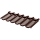 Модульная металлическая черепица Стокгольм, 1185х425 (00000042959)