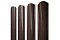 Штакетник Полукруглый фигурный 0,45 Print Twincolor Antique Wood