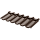 Модульная металлическая черепица Стокгольм, 1185х425 (00000047782)
