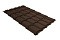 Профиль волновой Верховье квадро профи Grand Line 0,45 Drap ST RAL 8017 шоколадно-коричневый