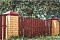 Штакетник М-образный А 0,45 PE-Double RAL 6005 зеленый мох