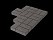 Тротуарная плитка Брусчатка «Дымчатый кварц» 80 мм
