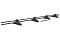 Снегозадержатель NEW трубчатый Grand Line RAL 7024 3м