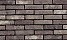 Кирпич ручной формовки Vandersanden 330 A1. Nevado Dark, DF рядовая