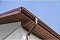 Софит металлический центральная перфорация 0,5 Satin с пленкой RR 32 темно-коричневый