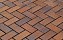 Тротуарная клинкерная брусчатка Vandersanden Meran красная пестрая, 200*100*45 мм
