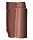 Керамическая черепица Margon Roman n, 266x157, Laguna Brown