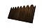 Профнастил С10B фигурный 0,45 Print-Double с пленкой Antique Wood
